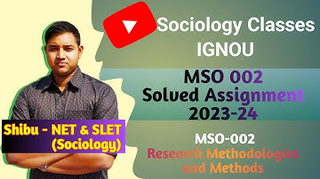 MSO 002 Solved Assignment 2023-24 | Research Methodologies and Methods