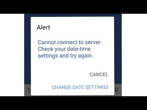 Facebook Fix Cannot Connect To Server Check Date Time Settings Try Again & Login Problem Solve