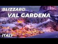 Blizzard in Val Gardena, Italy┇Blowing Snow &amp; Howling Wind┇Sounds for Sleep, Study &amp; Relaxation