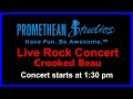 Capture de la vidéo Live Rock Band - Crooked Beau, Classic And Modern Rock - Promethean Studios Spring Concerts!!