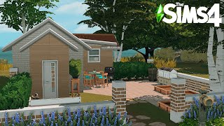 Construí uma casa minúscula! | The Sims 4 | Slow Build