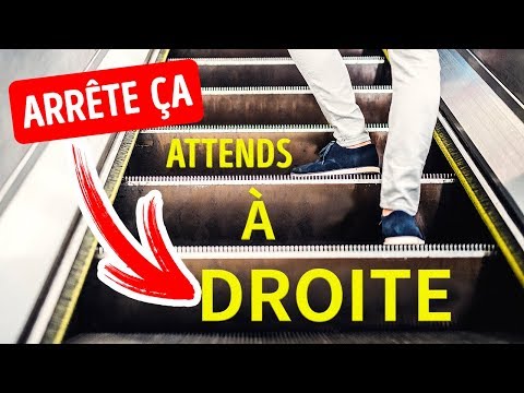 Vidéo: Quelle est la différence entre ascenseur et escalator ?