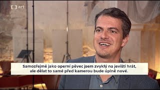 Announcement of the movie about Josef Mysliveček on Czech TV