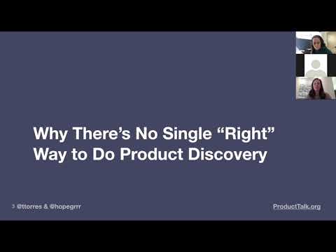 Why There's No Single Right Way to Do Discovery - Part I