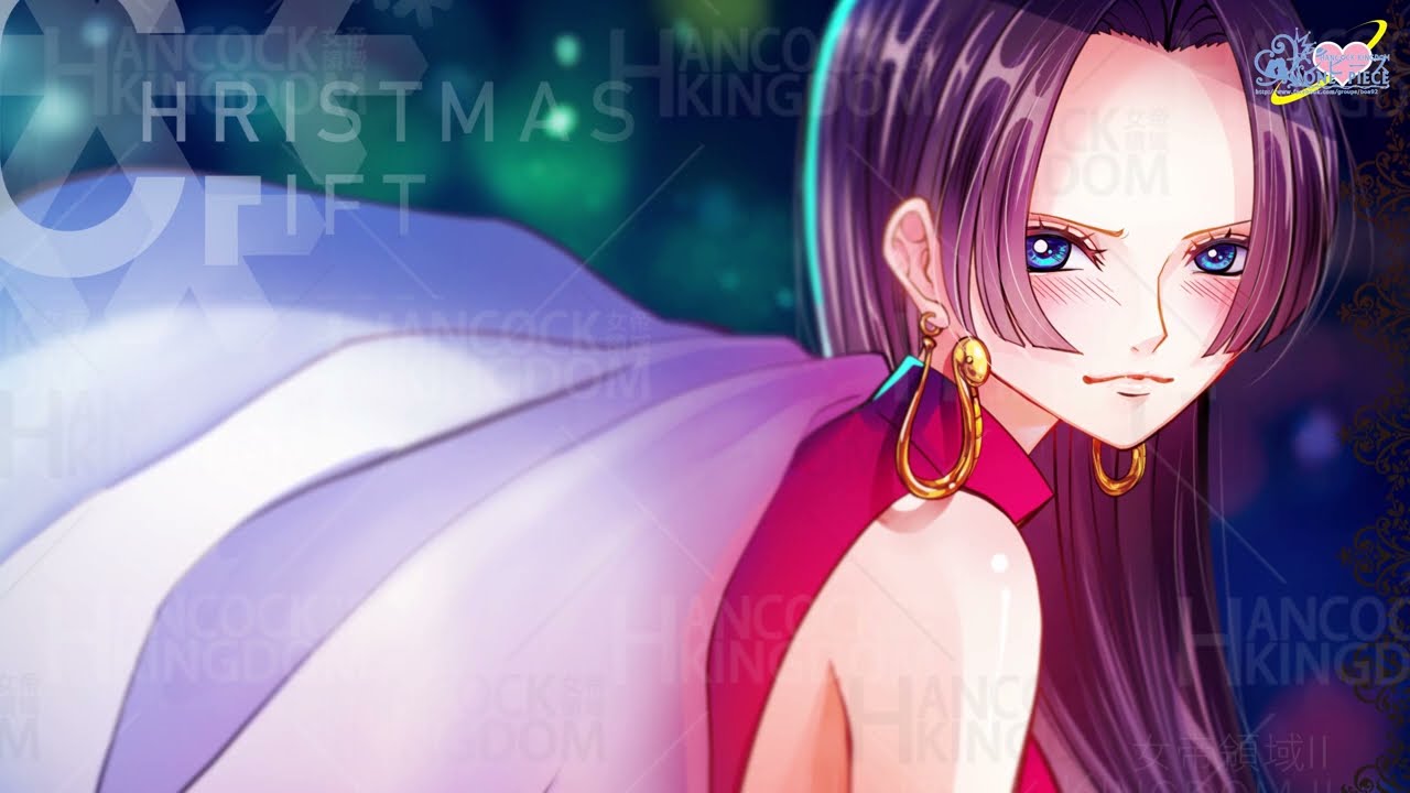 [My Drawing Showcase] Boa Hancock – Christmas Illustration