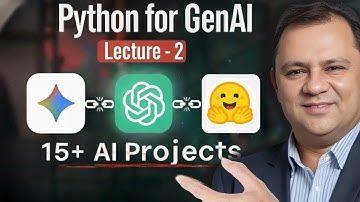 Python for Generative AI || Lecture 2: Setup Guide, Versions, and Implementations