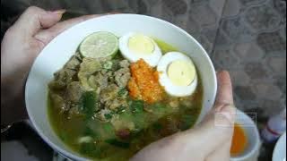 CARA MEMBUAT SOTO DAGING ENAK DAN LEZAT