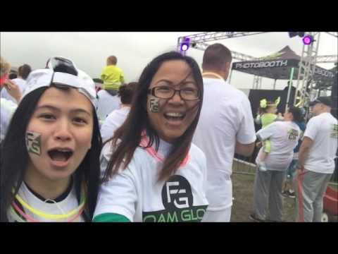 foam glow 5K run - Little Rock - YouTube