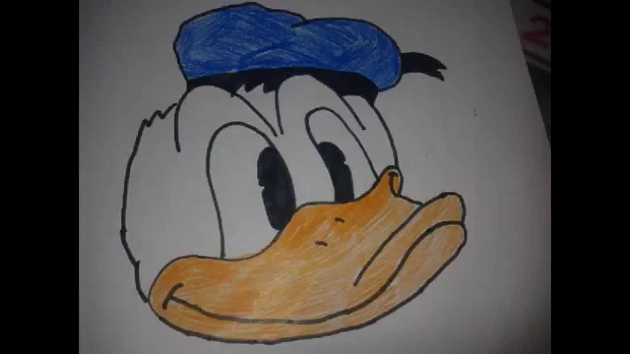 Donald Duck tekenen. - YouTube