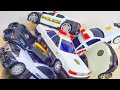 Giant Police Car Big Siren Emergency Run Long Slope