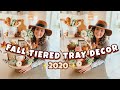 FALL 2020 TIERED TRAY DECORATE WITH ME  | KALEIGH STEVENS