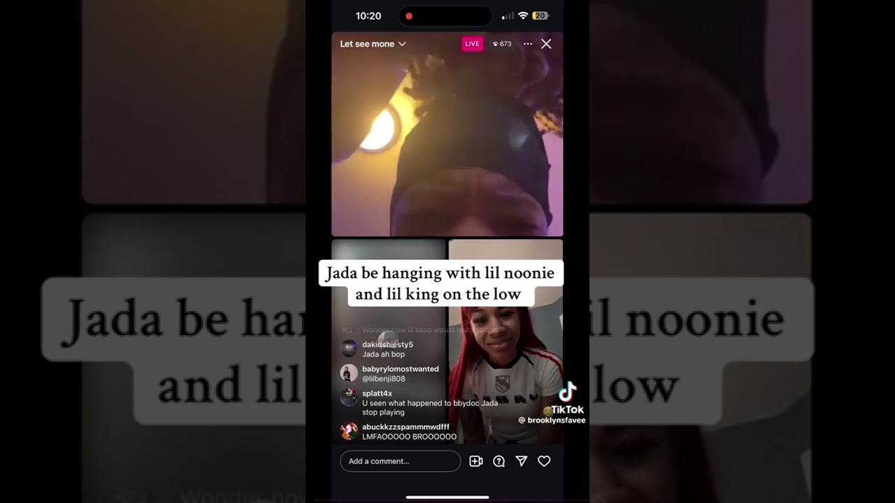 Fullychop and twon expose Jada for hanging with lil noonie and lil king 😱