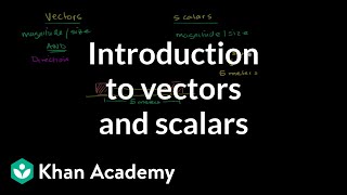 Intro to vectors & scalars | One-dimensional motion | Physics | Khan Academy screenshot 2