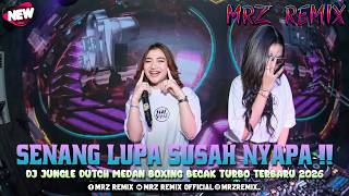 SENANG LUPA SUSAH NYAPA ❗❗ BECAK TURBO FULL BASS TERBARU 2026 || MRZ REMIX
