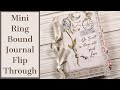 Stamperia Garden House Ring Bound Journal Flip Through DT for The Rubber Buggy