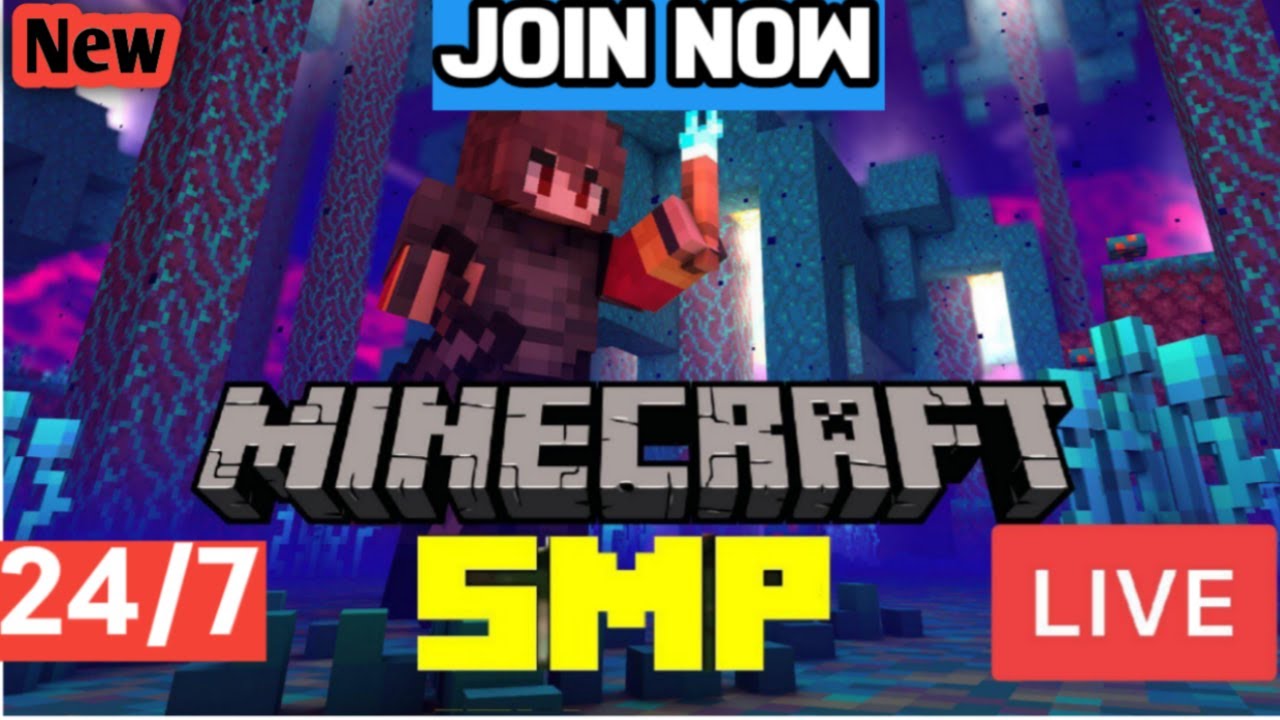 MINECRAFT PUBLIC SMP LIVE HINDI | JAVA + PE 24/7 | CRACKED SMP ...