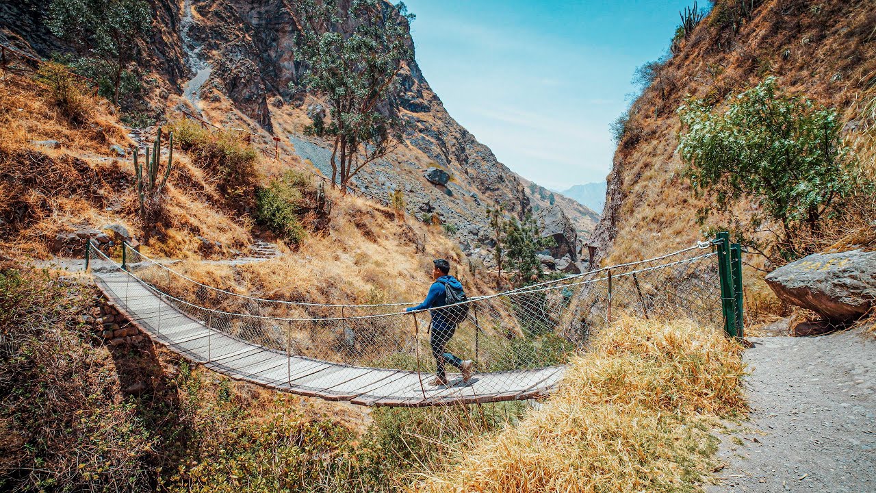 Trekking - Catarata Antankallo - Matucana - YouTube