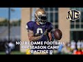 Notre Dame football preseason camp: Practice 11 highlights