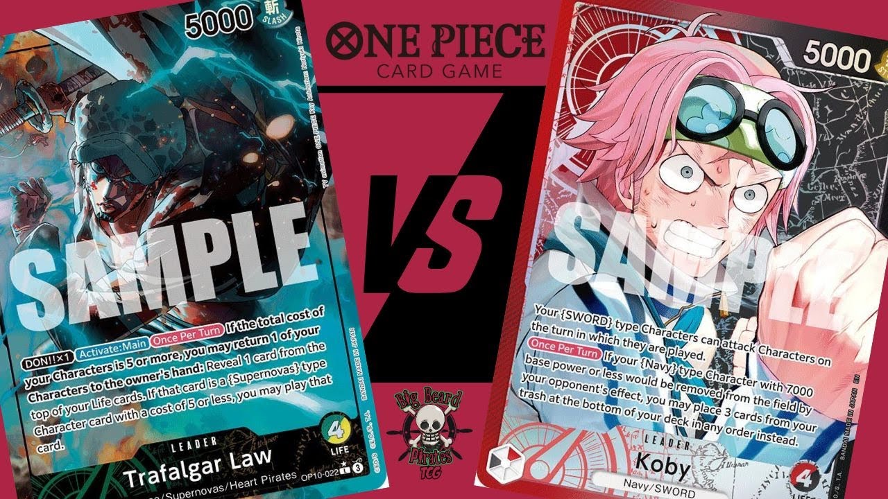 SWORD VS HEART PIRATES (Koby Vs Law local's match)