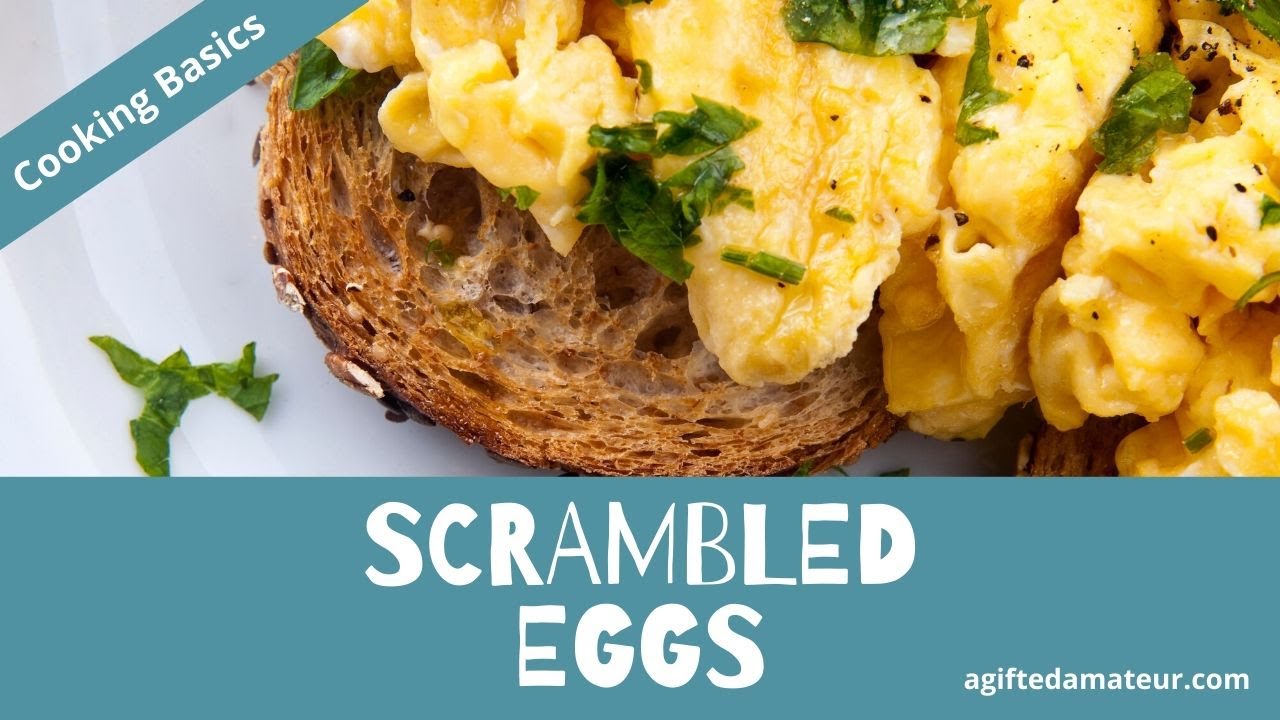 Scrambled eggs. Delicious, fluffy and perfect every time! - YouTube