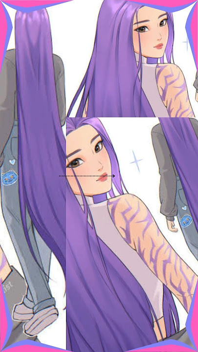 Rumi hair down #kpopdemonhunters