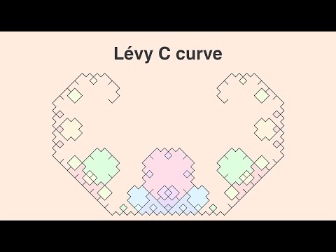 Lévy C curve |Fractal