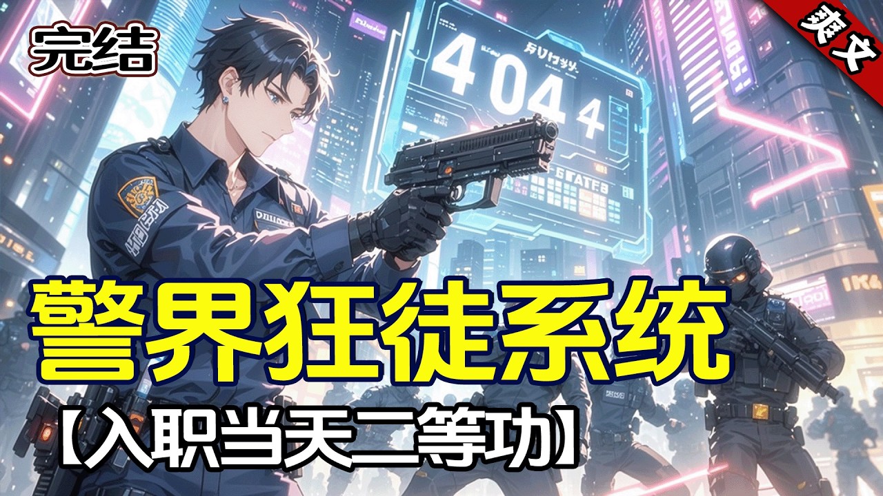 完结《警界狂徒系统：入职当天二等功》黑帮卧底穿成小警察，觉醒【警界狂徒】系统！只要成功抓捕罪犯，即可抽兑神级BUFF！入职当天二等功！创造最快转正记录！市局炸了！刑侦队、武警队、禁毒队纷纷来抢人……
