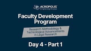 Day 4 | Part 1: Session on Drafting Research Proposal | Faculty Development Program 2026