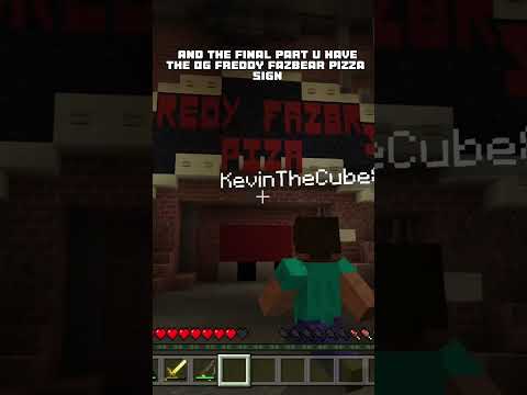 Minecraft Fnaf Security breach Full map (Map created by Cuppatea.exe)