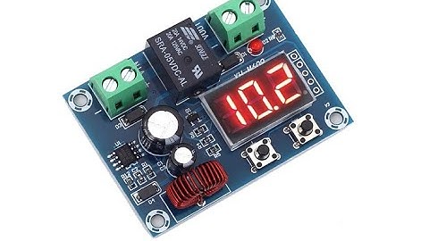 IS Icstation Digital Low Voltage Protector Disconnect Switch Over Discharge Module-Overview