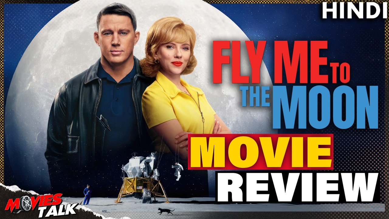 Fly Me to the Moon - (2024) Movie REVIEW | Black Widow in 60s..😍😍
