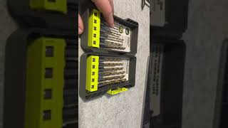 Drill Bit Set Hex Shank Black Oxide Review, Ryobi Drill Bit Set Can Use In Impact Driver