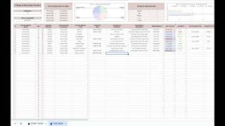 College Scholarship Tracker Tutorial | Organize Deadlines Essays & Awards with Google Sheets
