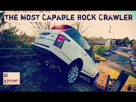 2017 Range Rover Supercharged Rock Crawling experience - YouTube