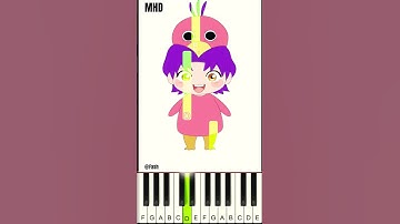 Garten of Banban SEGA @fash - Piano Tutorial