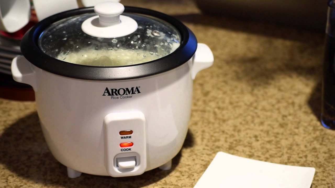 Aroma Rice Cooker - YouTube