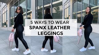 HOW TO STYLE LEGGINGS // Postpartum Outfits // juliaraevlogs 