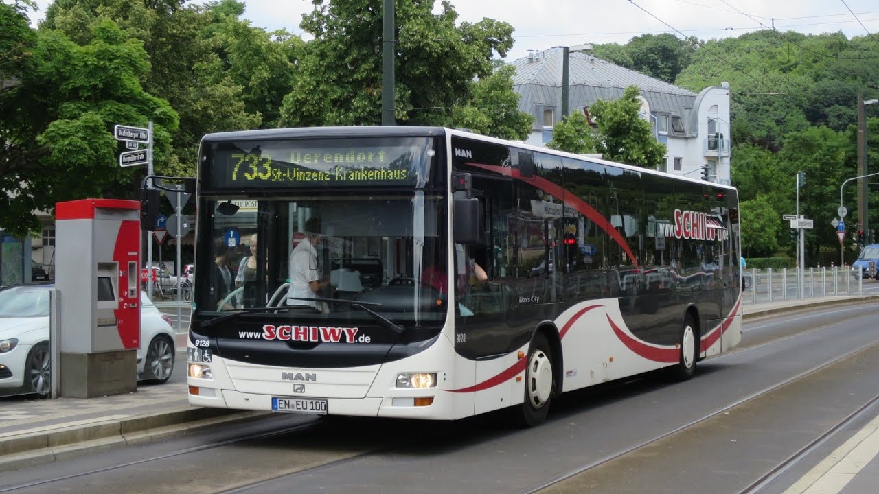 [Sound] Bus MAN NL 313 | EN-EU 100 | Schiwy GmbH & Co. KG, Hattingen (Ennepe-Ruhr-Kreis)