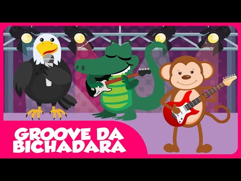 Família Girafa - Groove da Bicharada (Desenho Infantil)