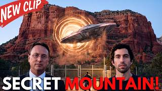 Helicopters Are Escorting UFOs Into Sedona's Secret Mountain!