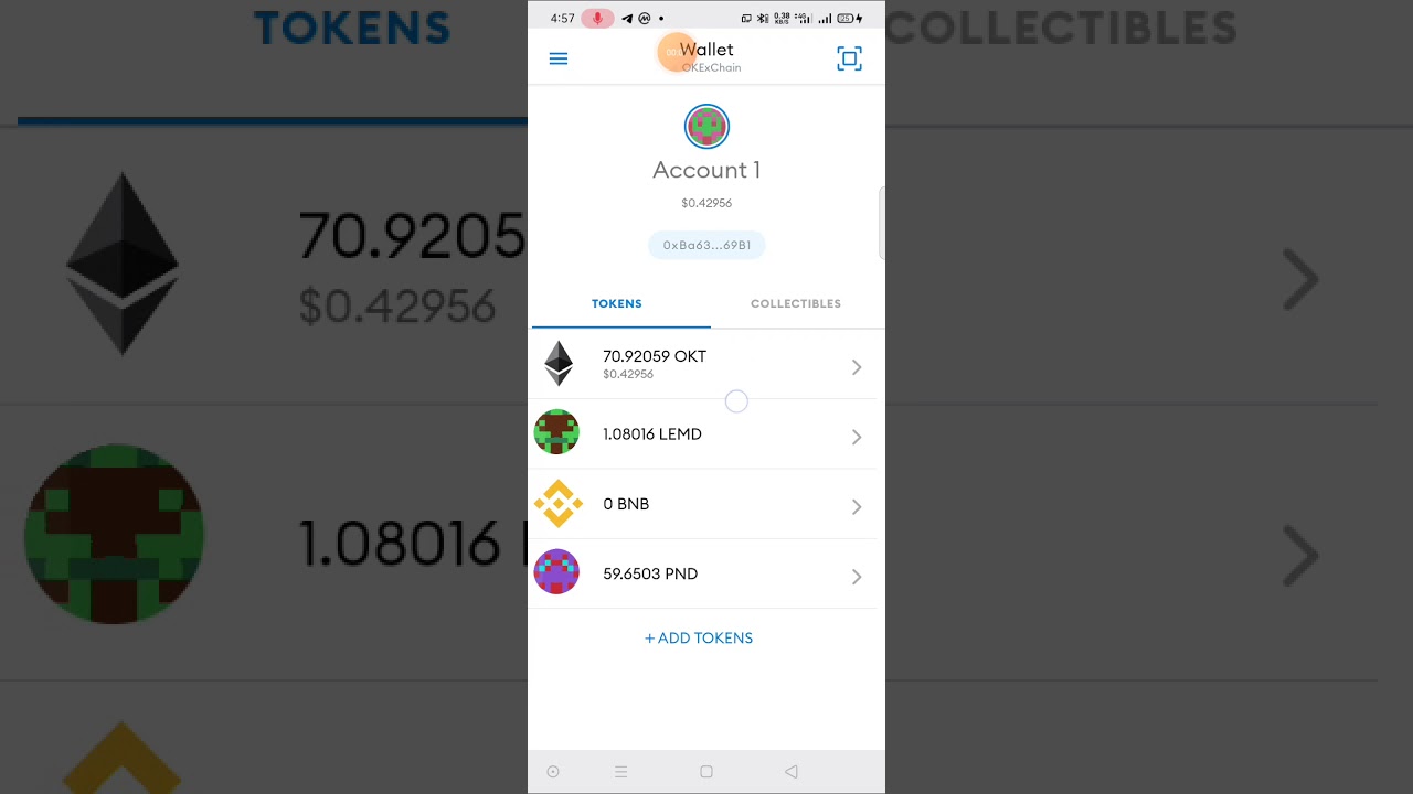 HOW TO CLAIM PND TOKENS WITH OKT TEST COIN.