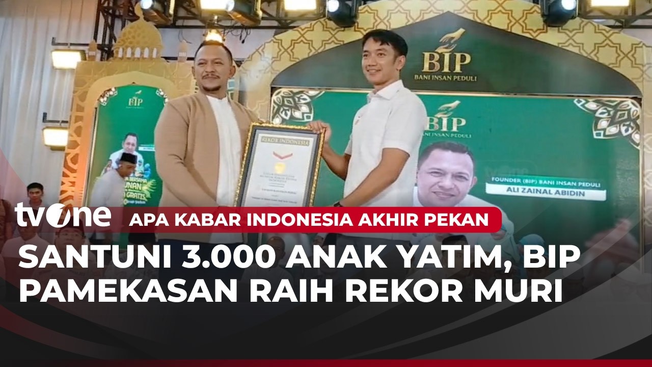 Santunan 3.000 Anak Yatim di Pamekasan | AKAP tvOne