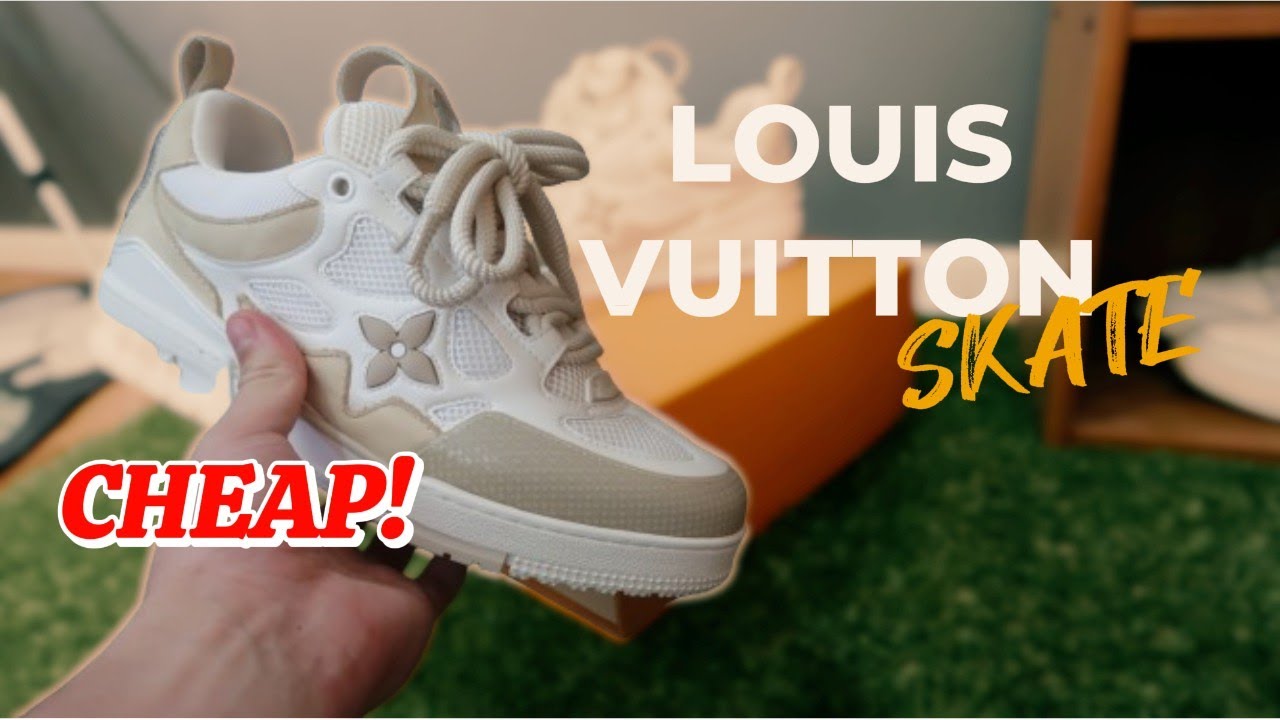 Louis Vuitton LV Skate Sneaker Beige White – N-Hype