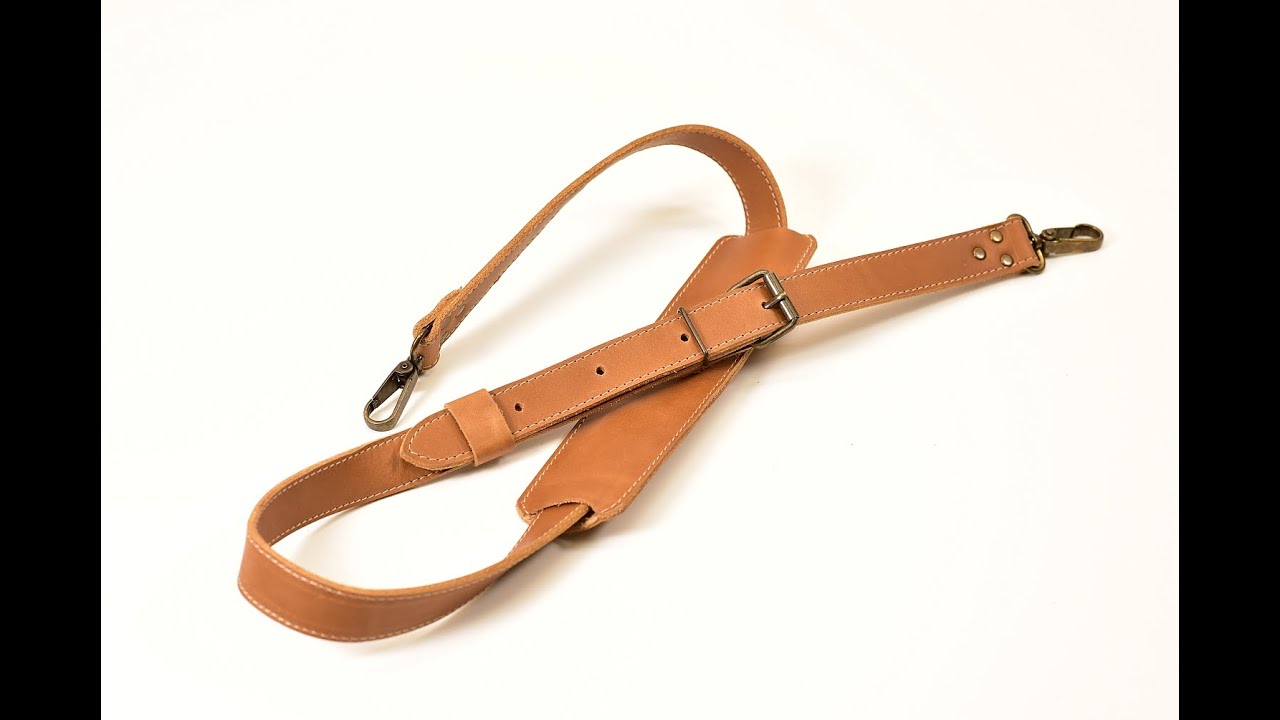 Bag strap adjustable with shoulder pad TUTORIAL and patterns 