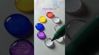 “DIY Brush Pen Colour Mixing 🎨🖌️ | Satisfying Art for Beginners”