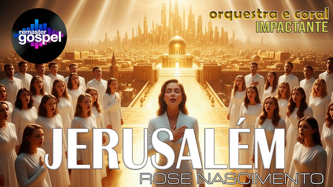 JERUSALÉM de Rose Nascimento numa versão ÉPICA com ORQUESTRA e CORAL que vai te IMPACTAR