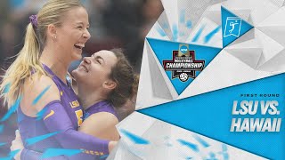LSU vs. Hawaii: 2022 NCAA volleyball first round highlights