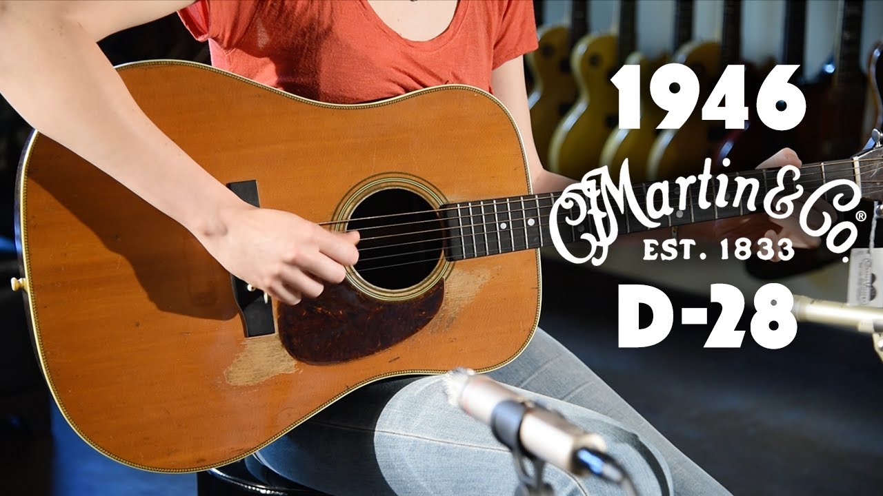 1946 Martin D-28 played by Molly Tuttle 1946 Martin D-28 played by Molly Tuttle