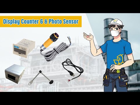 Display Counter 6 & Photo Sensor : C6BP-220AC | เซนเซอร์นับจํานวน