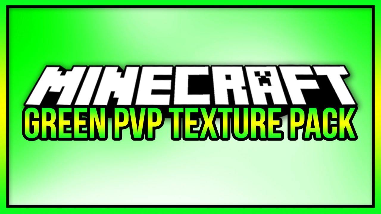 Minecraft Packs | Green Default Edit Texture Pack (1.7 & 1.8) - YouTube